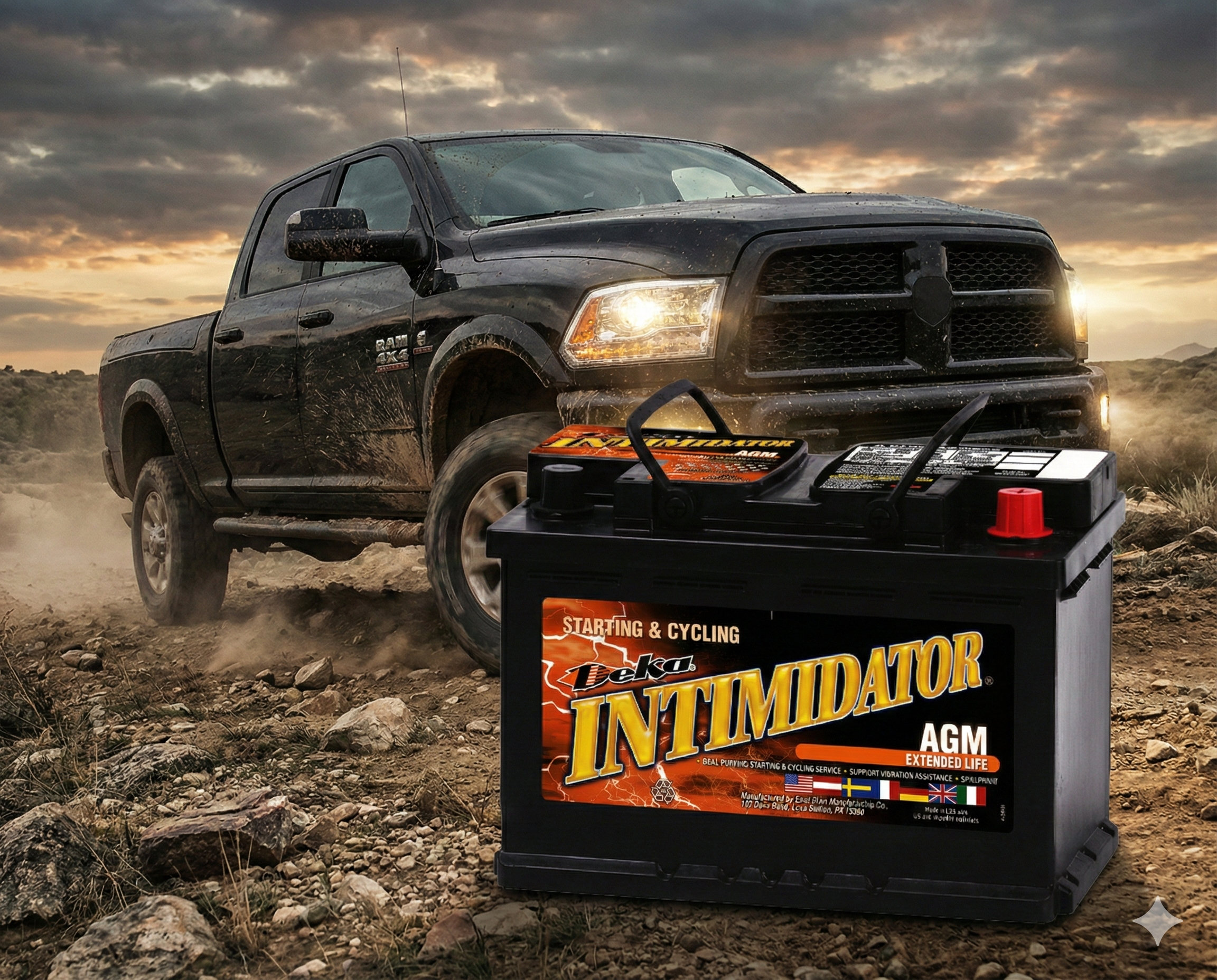 Baterías Intimidator